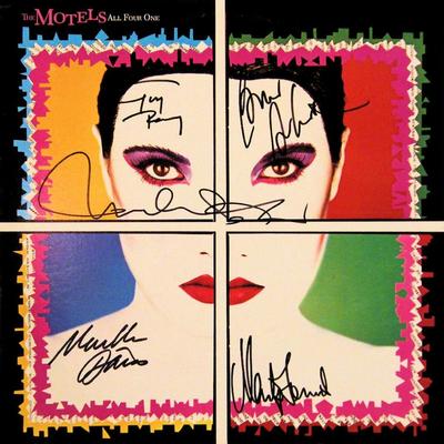 The Motels signed All Four One album