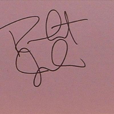 Sopranos Robert Iler signature slip 