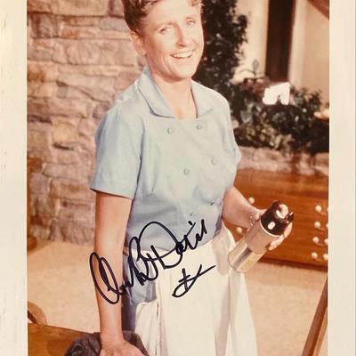 Ann B. Davis Signed Photo