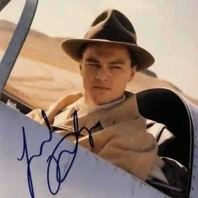 Leonardo DiCaprio signed movie photo 