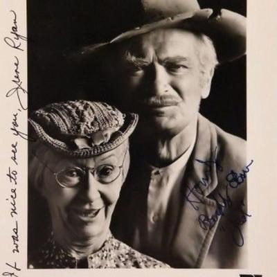 The Beverly Hillbillies signed promo photo 