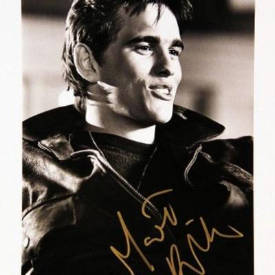 Matt Dillon signed portrait photo 