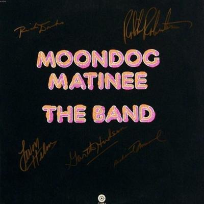The Band signed Moondog Matinee Sky album