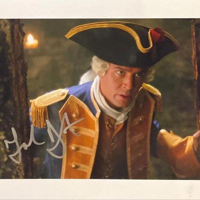 Pirates of the Caribbean Jack Davenport Signed Movie Photo