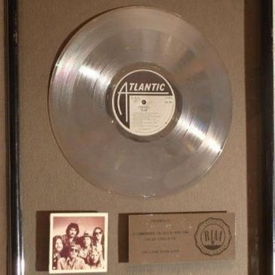 Firefall Platinum Floater Record Award