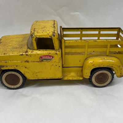 Vintage Yellow Tonka Stakebed Truck. 1962