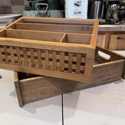 Wood Storage Tray/Container