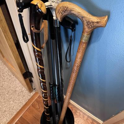 Assortment of Walking Canes