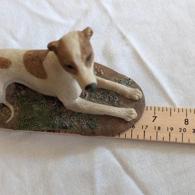 Vintage Earl Sherwan Whippet Figurine 1985