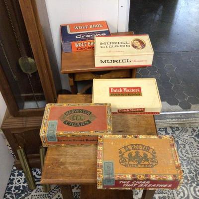 Cigar Boxes Lot