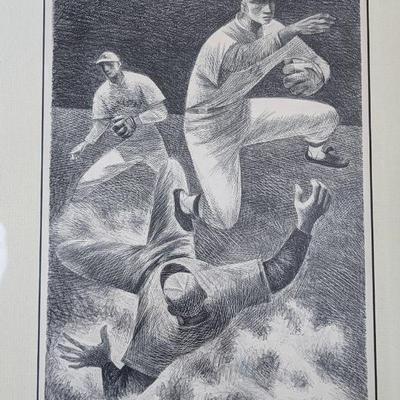 Fletcher Martin "Double Play"
23 x 19.5  $600