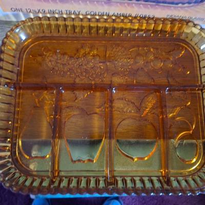 Vintage 5 Part Relish Dish