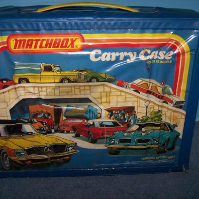 LOT 119 THREE COLLECTABLE TOY CAR CASES -- 2 are MATCHBOX