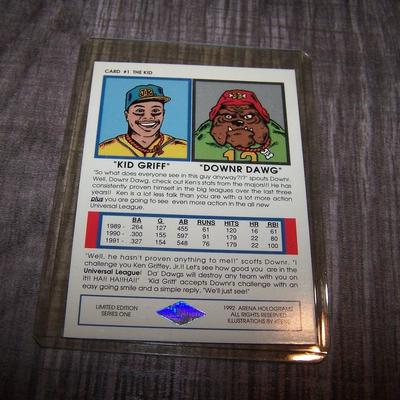 LOT 138 KEN GRIFFEY JR "KID GRIFF" HOLOGRAMS