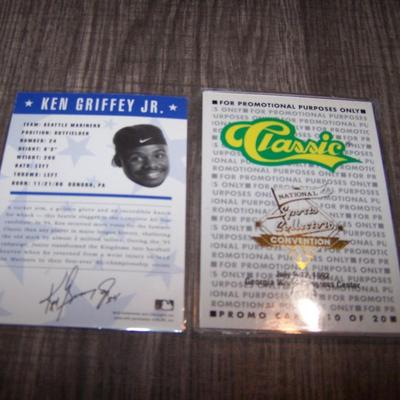 LOT 139 KEN GRIFFEY JR 10 CARD LOT W/ROOKIE