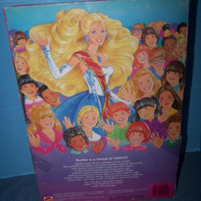 LOT 143 NEW IN BOX UNICEF BARBIE