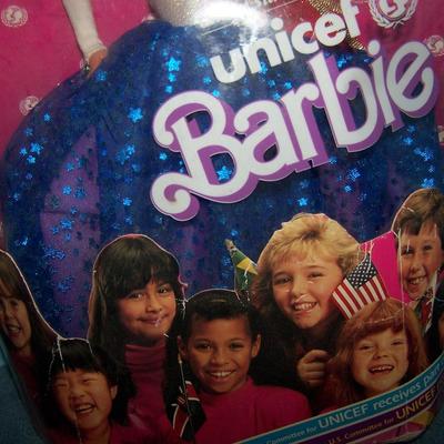 LOT 143 NEW IN BOX UNICEF BARBIE