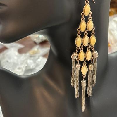 Chandelier women’s statement earrings