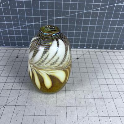 Hand Blown ART Glass Vase 
