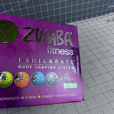 Zumba Fitness Exhilarate SET New Sealed