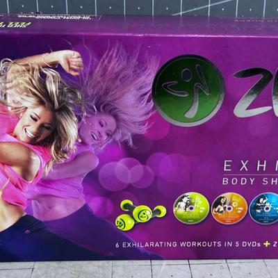 Zumba Fitness Exhilarate SET New Sealed