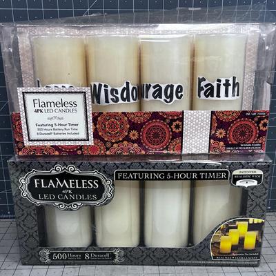 (8) Opened Package of Candles