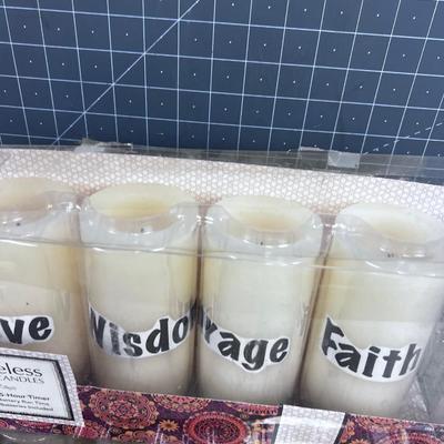 (8) Opened Package of Candles