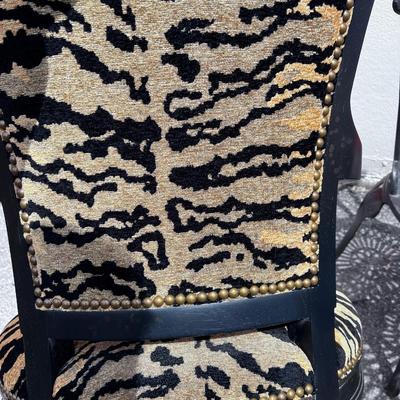 Pair of Tiger Chairs by Hooker Called Dominic Arm Chair