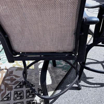 4 BISTRO OUTDOOR Chairs 