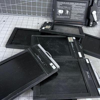 Polaroid 545 Land Film Holder, Lot