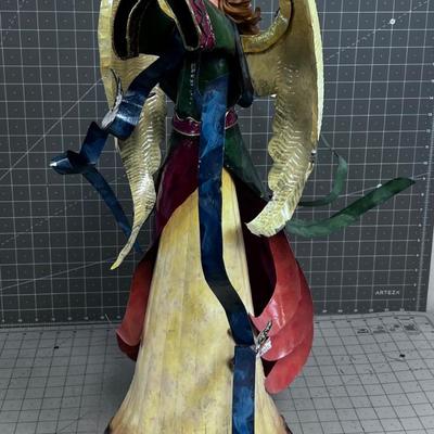 Decorative Metal Resin Angel 