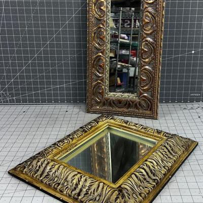 2 Decorative Mirrors From Bombay