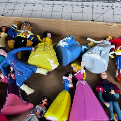 All the Disney Princesses and Such Toys