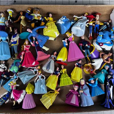 All the Disney Princesses and Such Toys