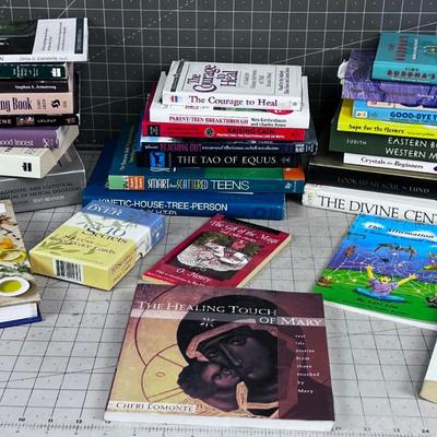 Large Lot of Self Help Books