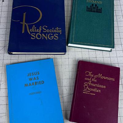 LDS Books Hymns, Songs and others. 