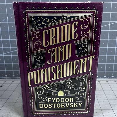 NEW BOOK: Crime & Punishment, Sealed Leather bound