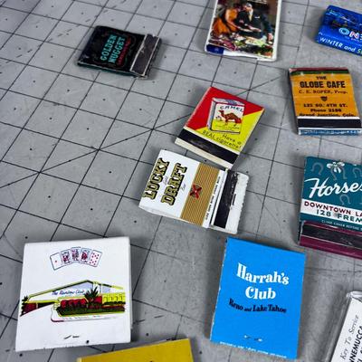 Matchbooks, Reno, Las Vegas and Utah