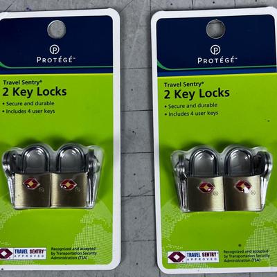 2 Sets of Luggage Locks New in the Package