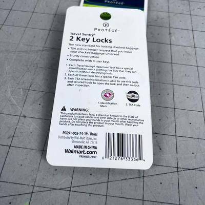2 Sets of Luggage Locks New in the Package