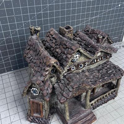 Studio Art Stoneware Haunted House