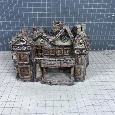 Studio Art Stoneware Haunted House