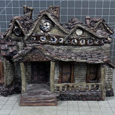 Studio Art Stoneware Haunted House