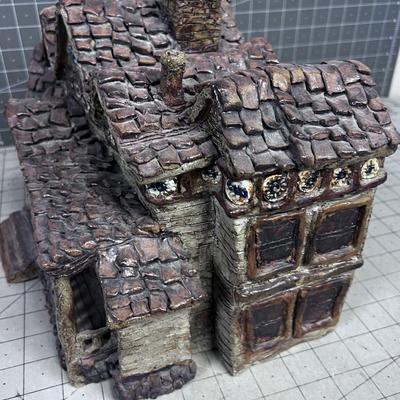 Studio Art Stoneware Haunted House