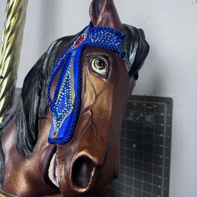 Little Fiberglass Carousel Horse