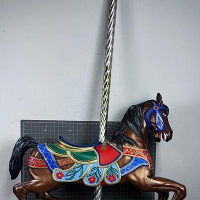 Little Fiberglass Carousel Horse