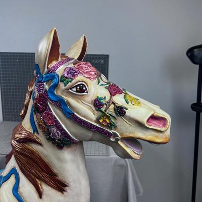This Nearly Life Size Pony at 64" Long has been Bedazzled with Fine Sparkles and such! 
