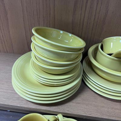 Yellow FIESTA Dinner Ware Set, 