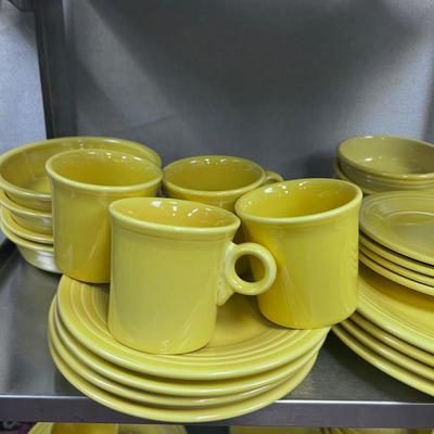 Yellow FIESTA Dinner Ware Set, 