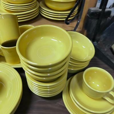 Yellow FIESTA Dinner Ware Set, 